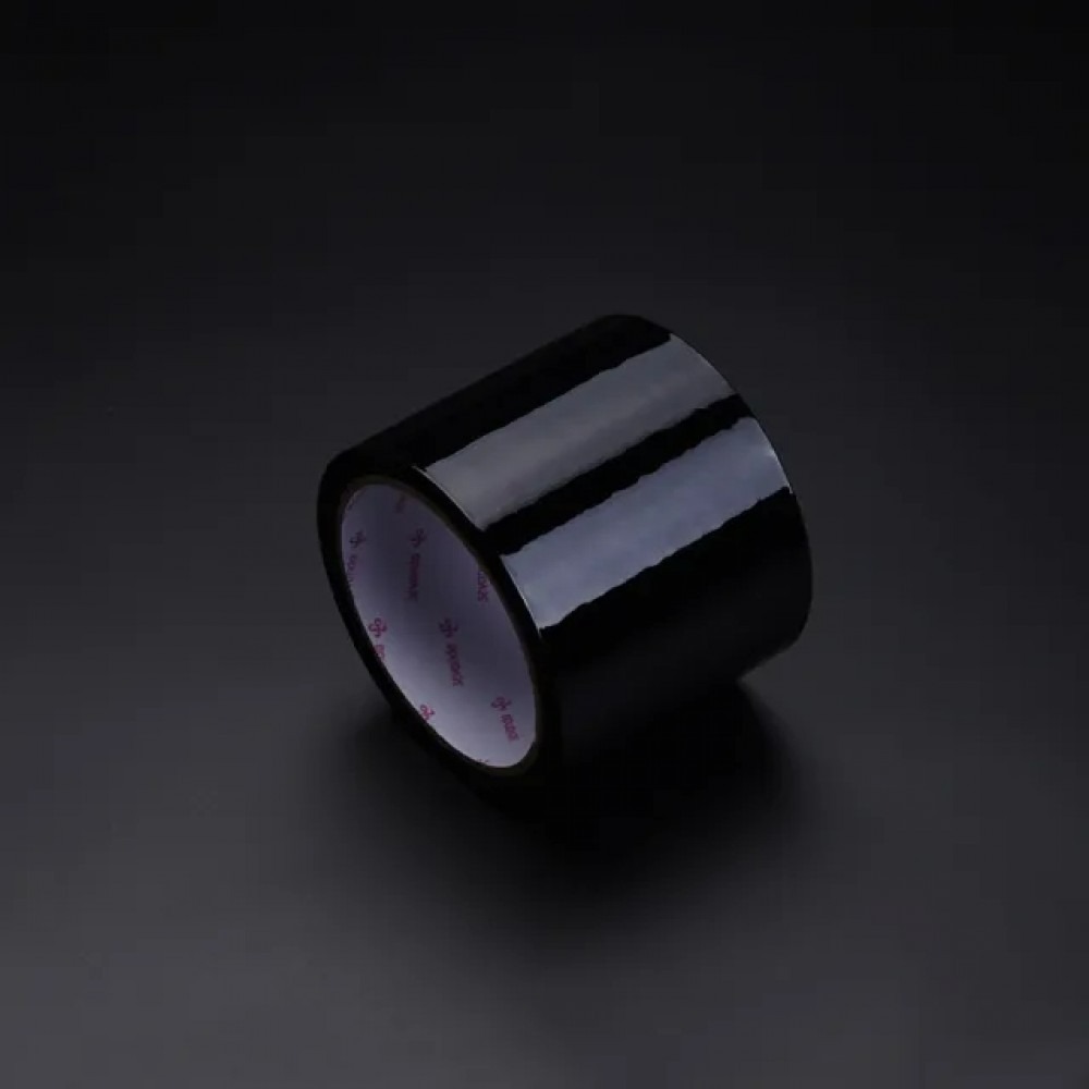 БДСМ игрушки - Бондажная лента статическая Sevanda Lockink, черная, 16 м Lockink