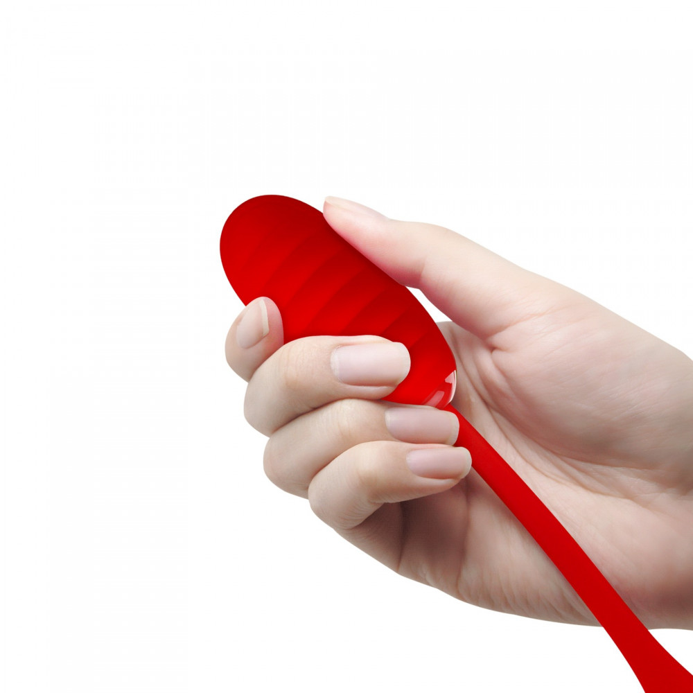 Різне - Віброяйце серії Pretty Love - Kirk EGG Red, BI-014654-2 2