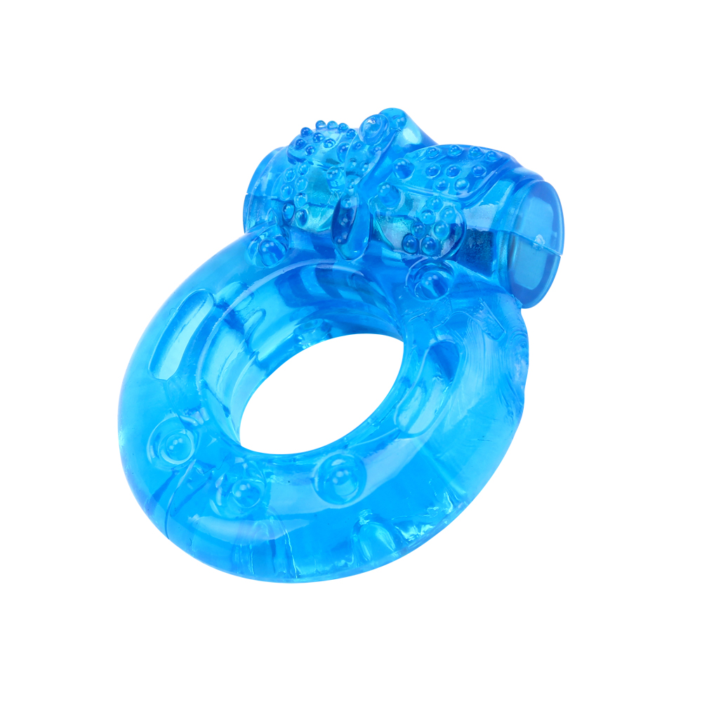 Секс игрушки - Эрекционное виброкольцо Chisa GK Power Reusable Cock Ring, голубое 1