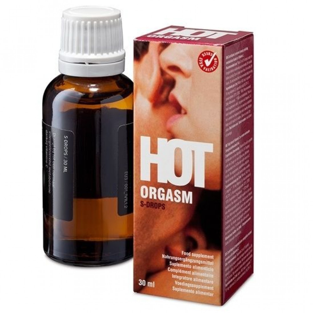 Лубриканты - Капли возбуждающие женские Hot Orgasm 30 ml