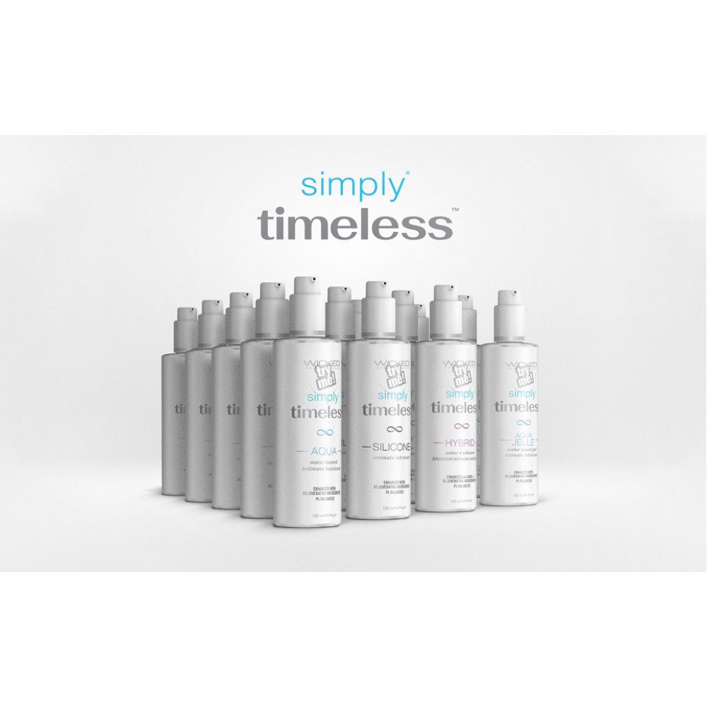 Різне - Лубрикант гібридний Wicked Simply Timeless Hybrid, 120 мл 4