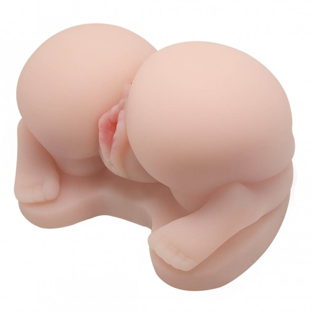  - Мастурбатор с двойной вибрацией и двумя входами LyBAILE - Pussy & Ass hole, BM-009115 1