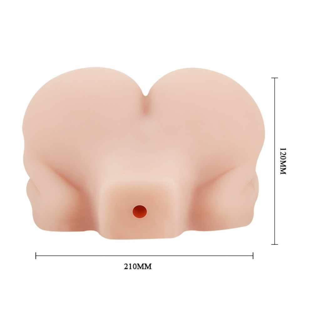  - Мастурбатор с двойной вибрацией и двумя входами LyBAILE - Pussy & Ass hole, BM-009115 9