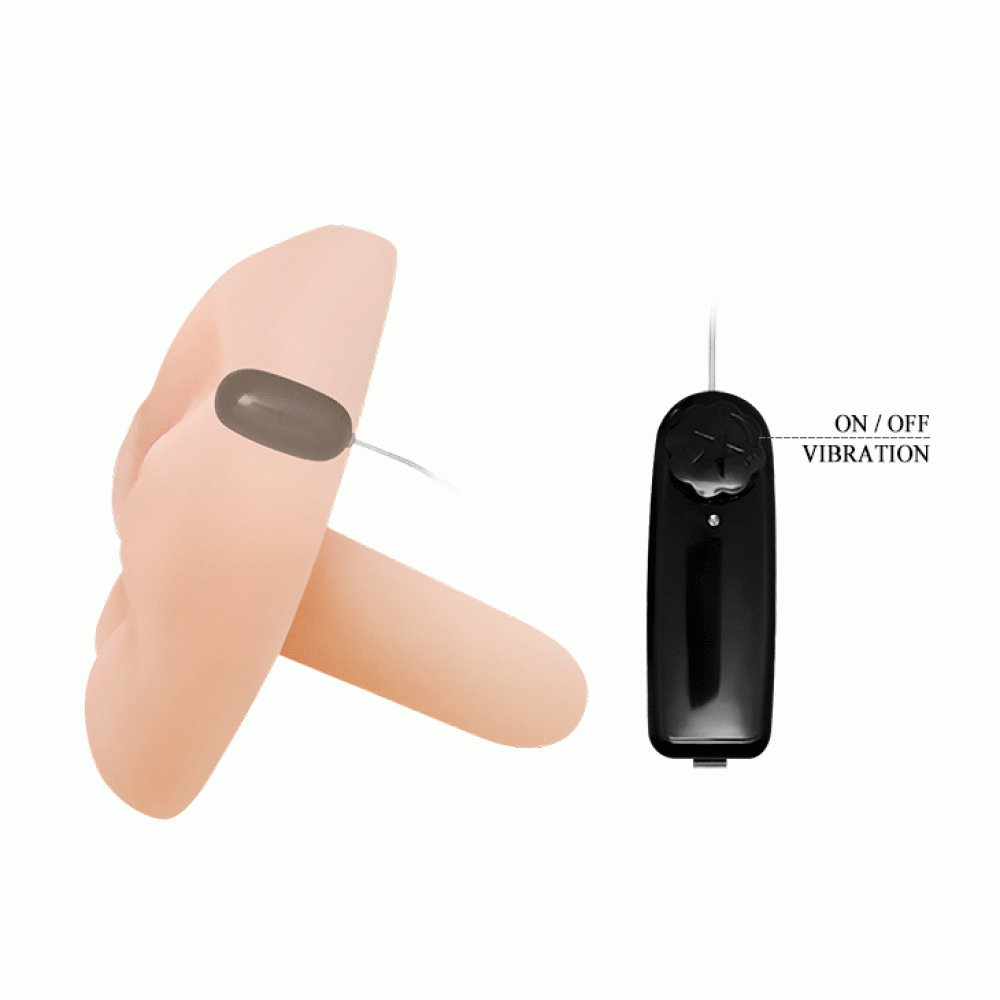 Мастурбаторы вагины - Мастурбатор с вибрацией BAILE - Ultra Realistic Vibration, BM-009035 5
