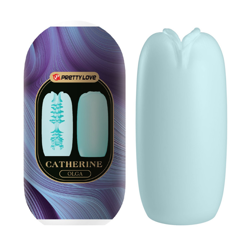 Різне - Мастурбатор яйце Pretty Love Catherine - Olga Blue, BI-014932-4-1