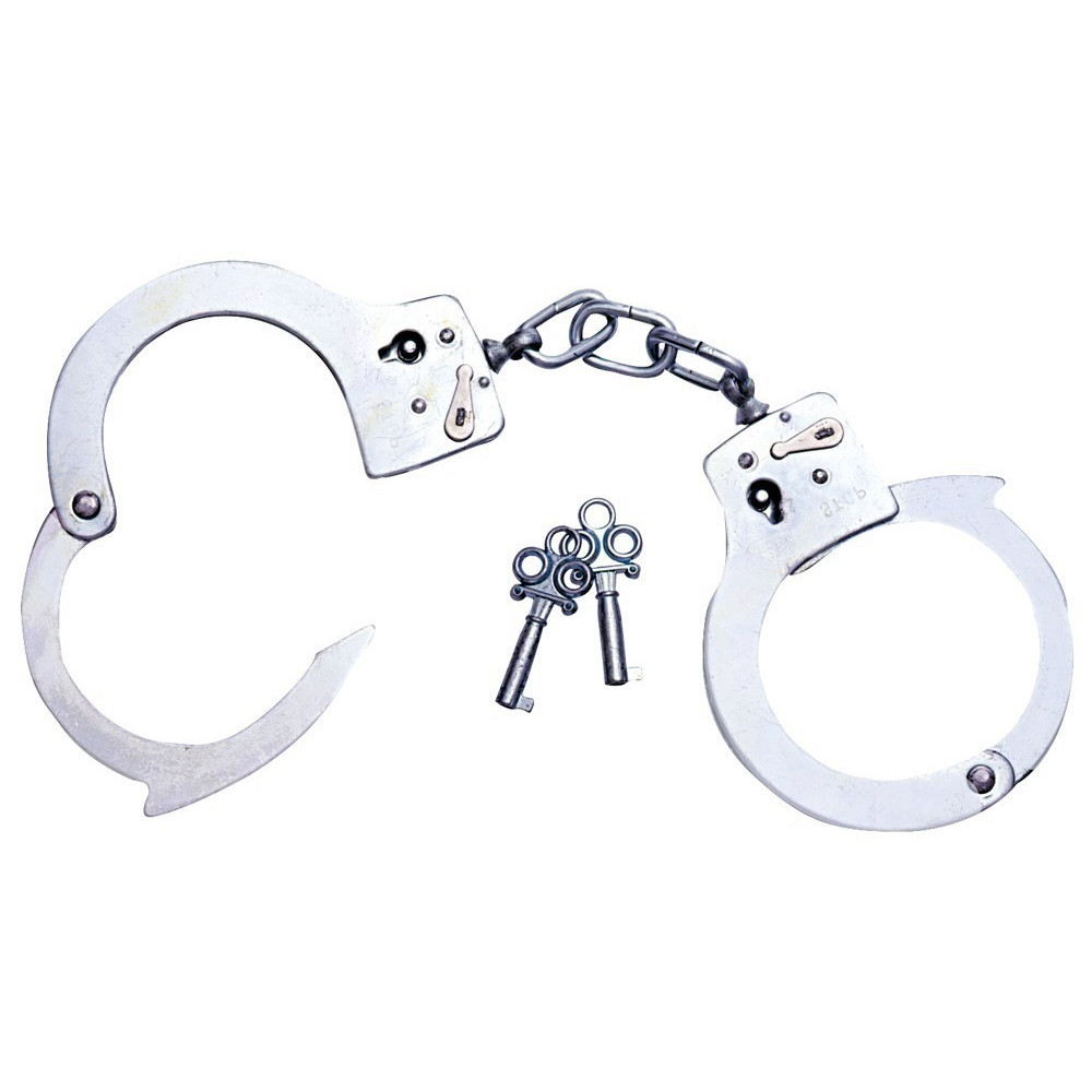 БДСМ игрушки - Металлические наручники с ключами в комплекте 1