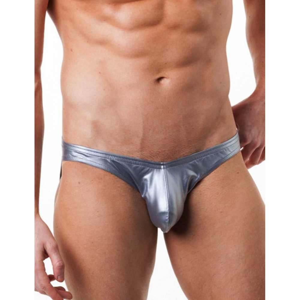 Різне - Вінілові чоловічі труси Star Night колір металік, S