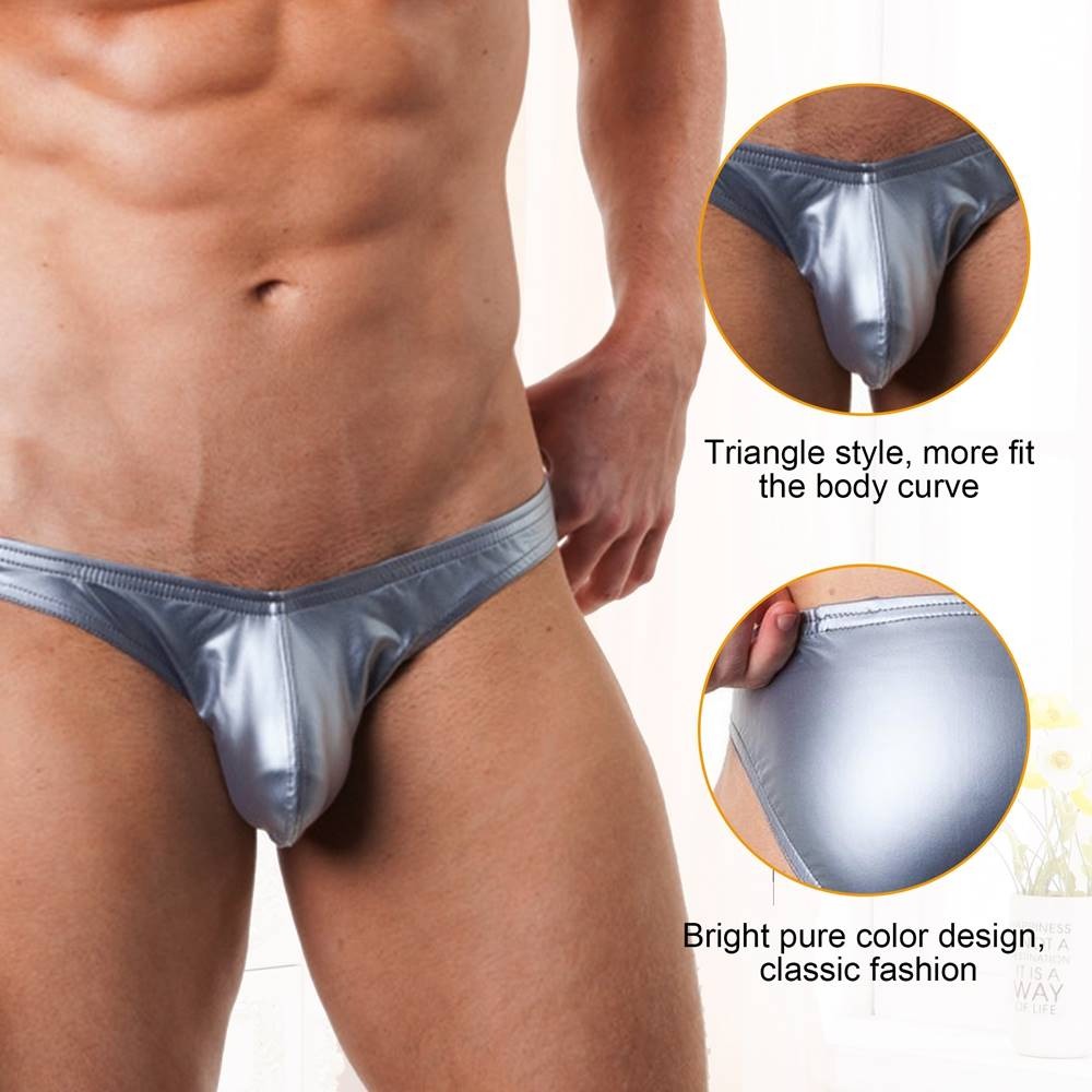 Різне - Вінілові чоловічі труси Star Night колір металік, S 2