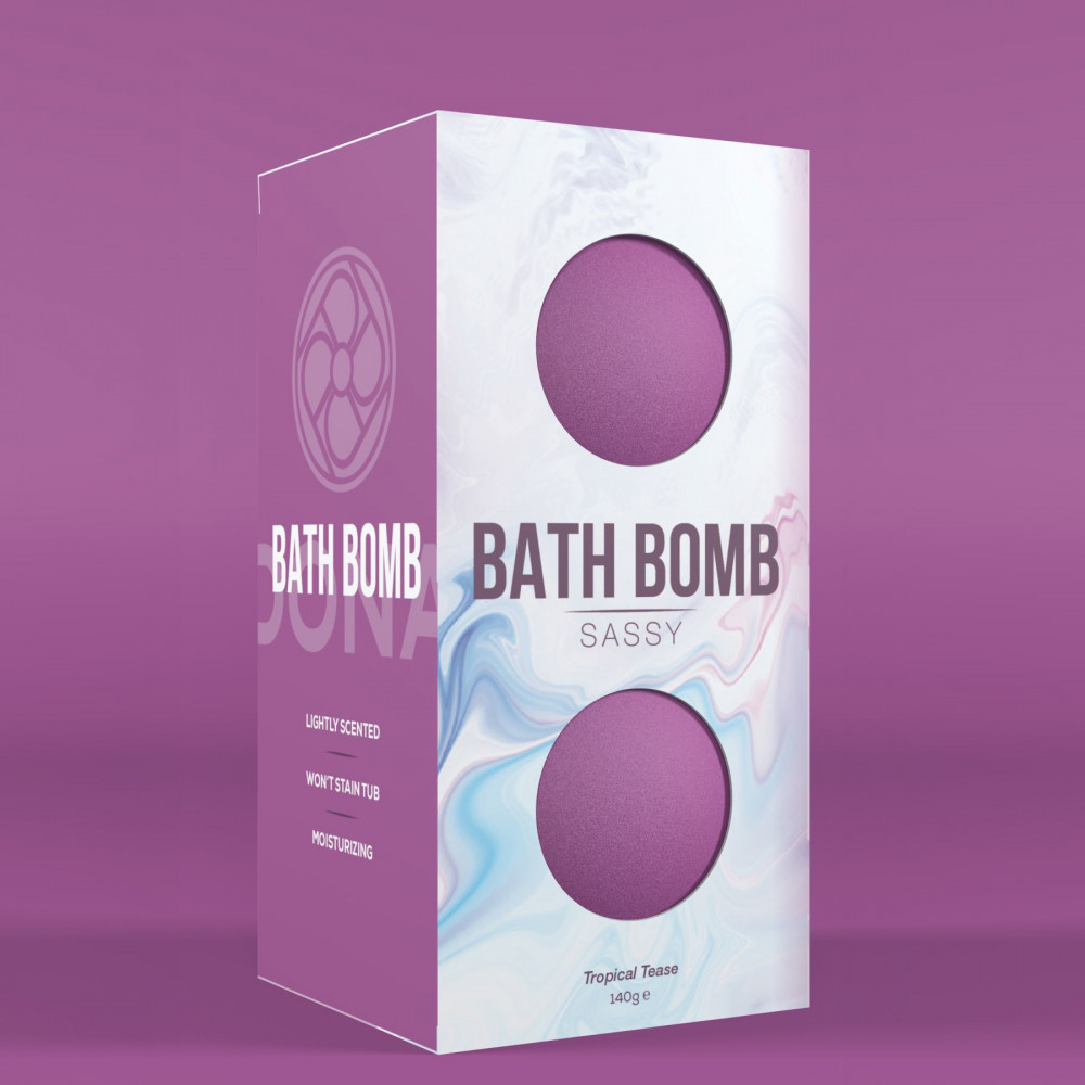 Романтическая атмосфера - Набор бомбочек для ванны Dona Bath Bomb Sassy Tropical Tease (140 гр) 2