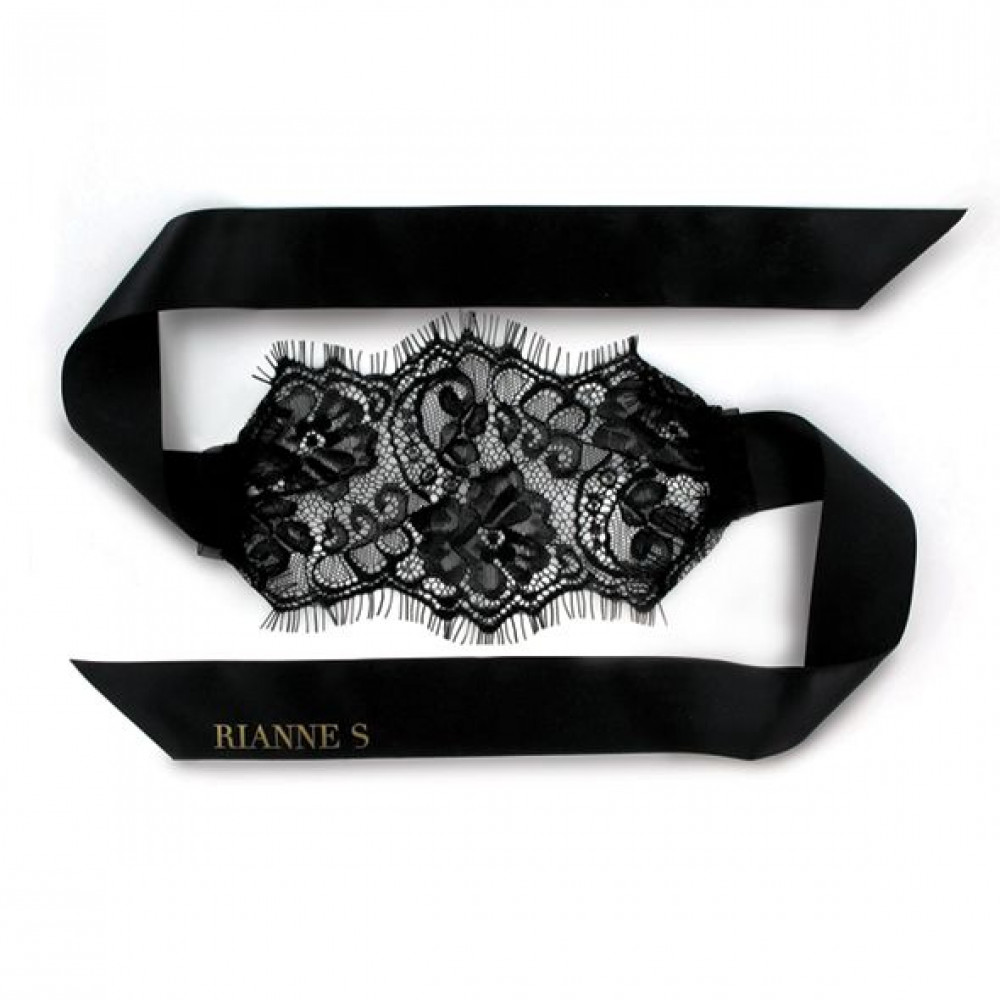 Подарочные наборы - Романтический набор Rianne S: Kit d'Amour: вибропуля, перышко, маска, чехол-косметичка Black/Pink 2