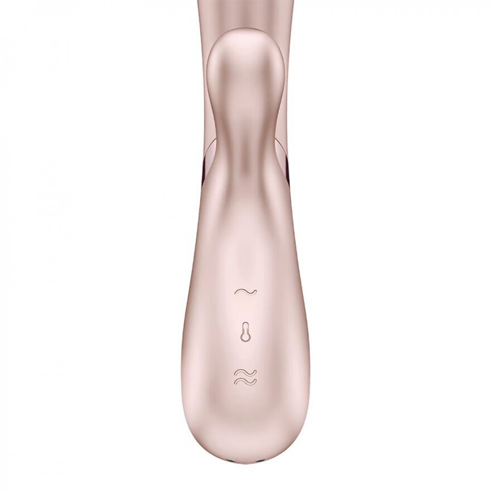 Вибратор-кролик - Смарт вибратор-кролик с подогревом Satisfyer Hot Lover Nude 2