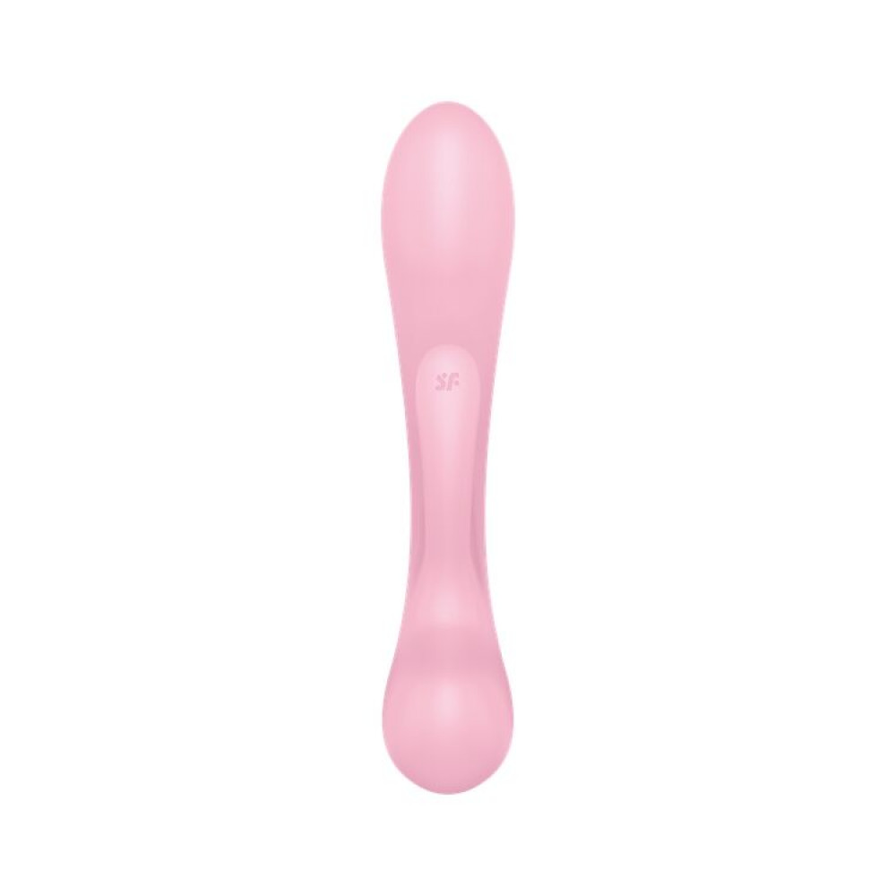 Вибратор-кролик - Вибратор-кролик Satisfyer Triple Oh Pink 5