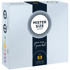 Презервативы Mister Size - pure feel - 53 (36 condoms), толщина 0,05 мм