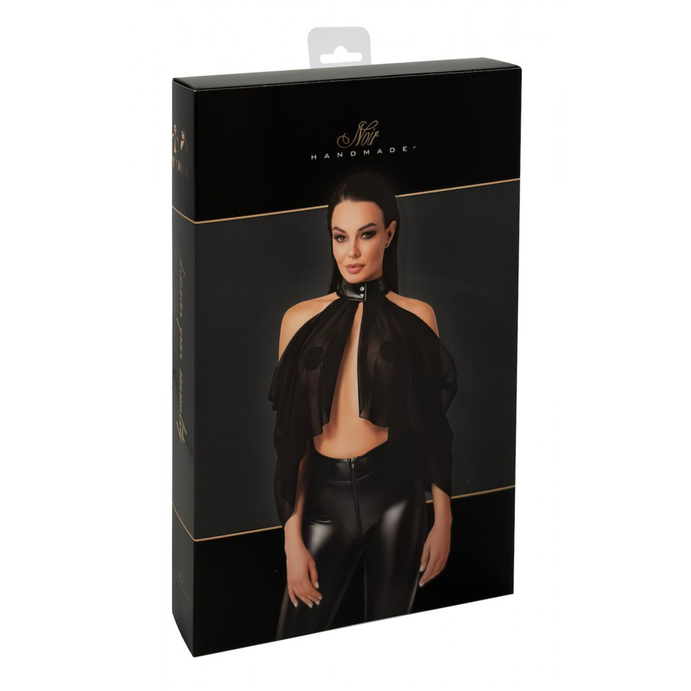 Сексуальные платья - Болеро Noir Handmade F349 Tulle bolero - S 6