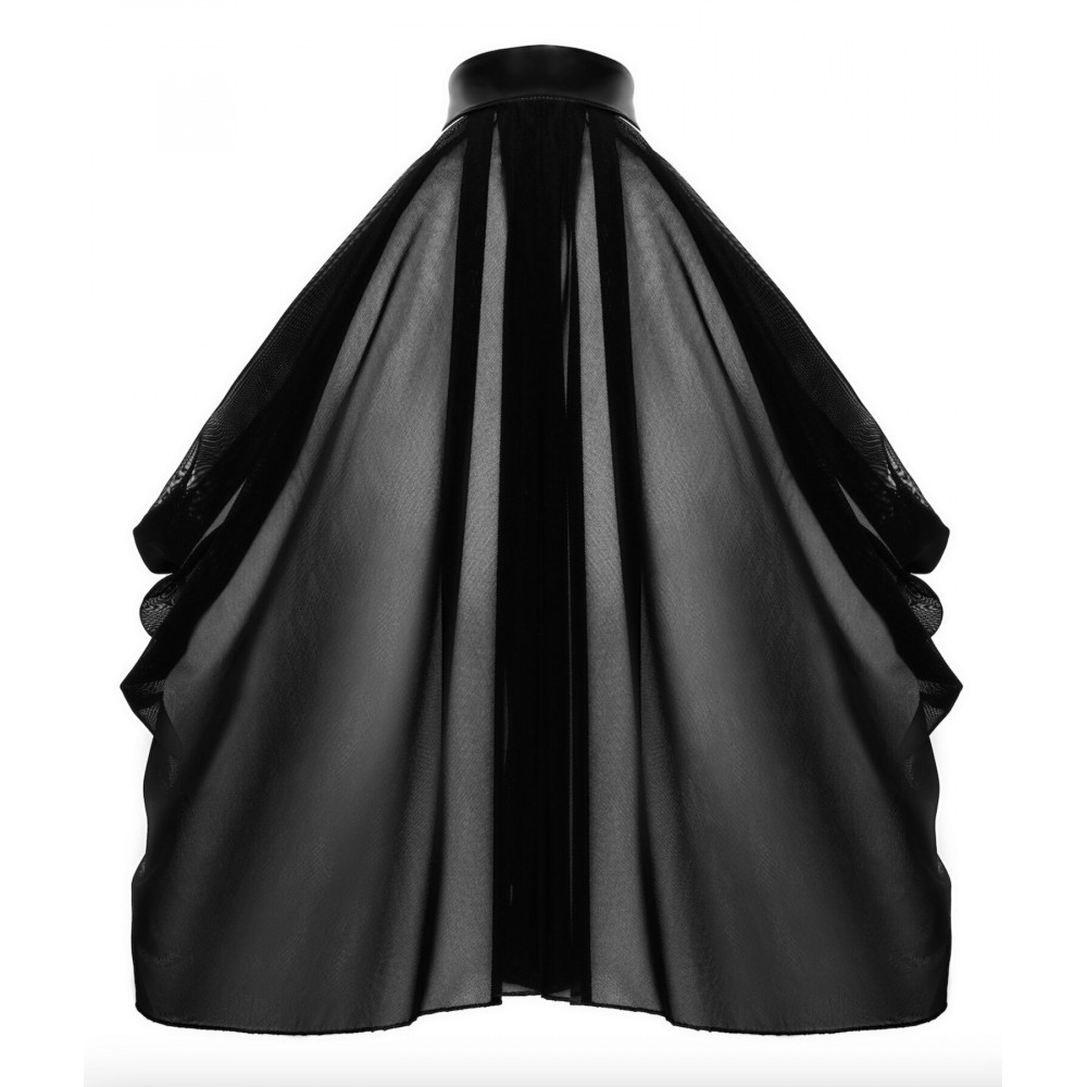 Сексуальные платья - Болеро Noir Handmade F349 Tulle bolero - S 5