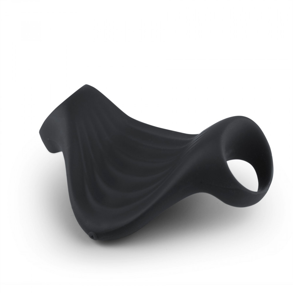 Мастурбаторы с вибрацией - Мастурбатор Rocks Off Palm Black, петли для пальцев, 10 режимов 1