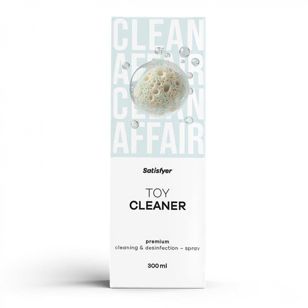 Средства по уходу за секс игрушками - Чистящее средство Satisfyer Toy Cleaner 300 мл