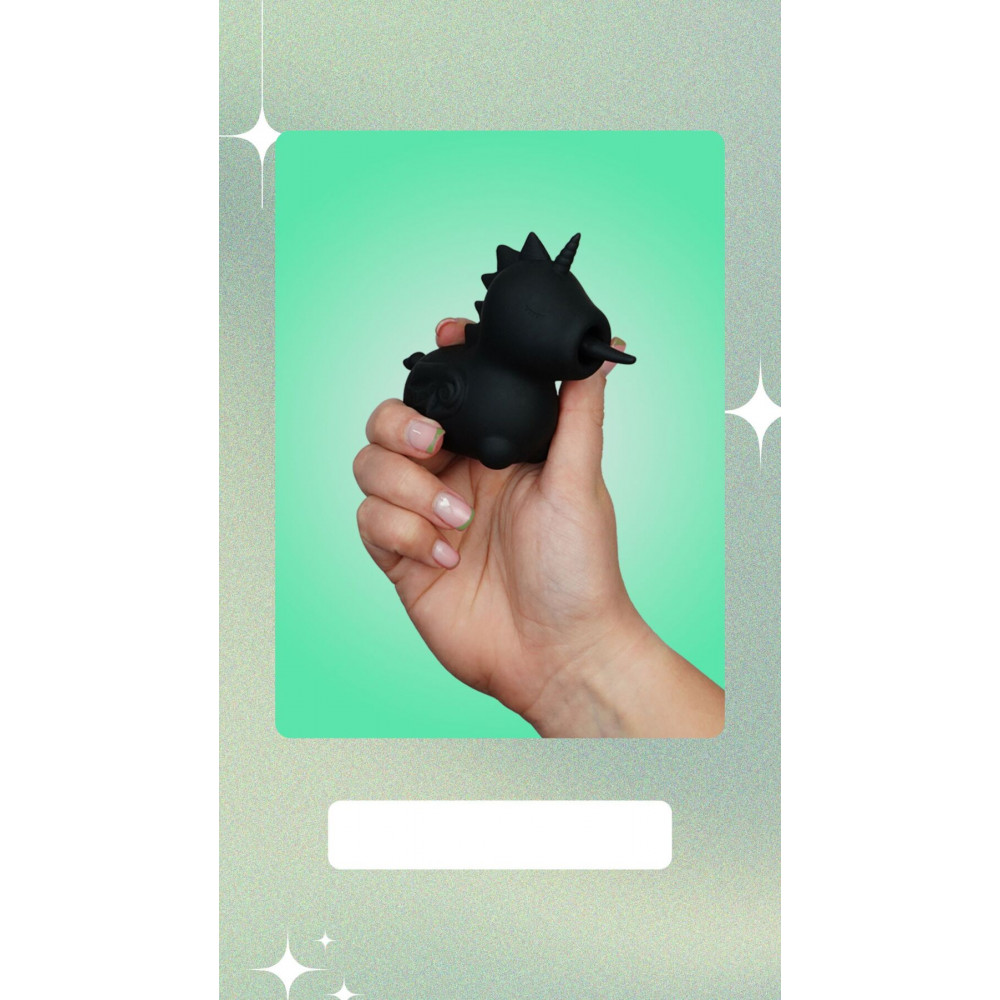 Вибропули и мини-вибраторы - Вибратор-единорожка Unihorn – Wild Spirit, ласкающий язычок 6