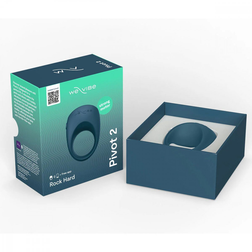 Эрекционные кольца с вибрацией - Эрекционное смарт-виброкольцо We-Vibe Pivot 2 Slate 10