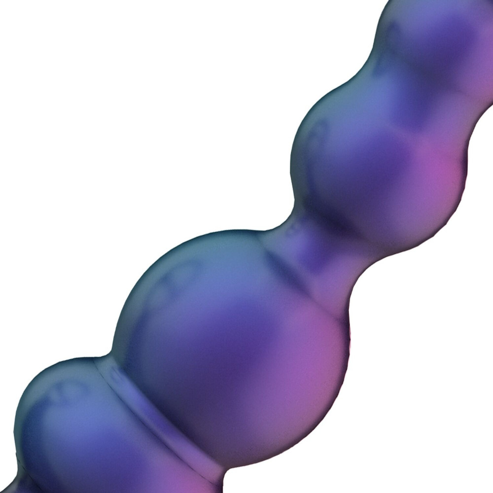  - Анальний вібратор з ерекційним кільцем Hueman - Stellar Force Anal Beads with Cockring 5