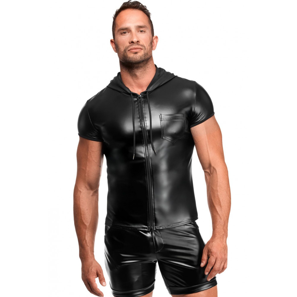  - Чоловіча футболка з капюшоном Noir Handmade H085 Vexen hooded T-shirt L