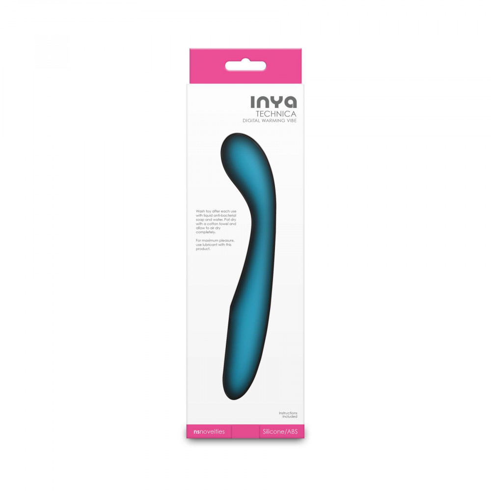 Стимулятор точки G - Вибратор NS Novelties INYA - Technica - Teal 3