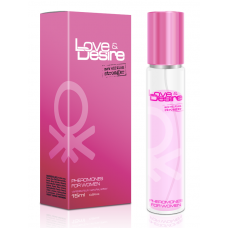 Туалетна вода з феромонами для жінок Love & Desire for Women, 15 ml