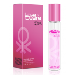 Туалетна вода з феромонами для жінок Love & Desire for Women, 15 ml