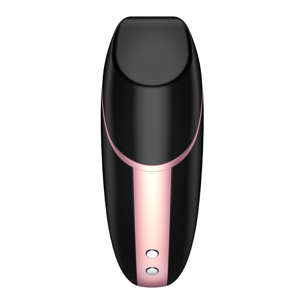 Вибропули и мини-вибраторы - Вакуумный стимулятор клитора Satisfyer Love Triangle Sucking, черный 6