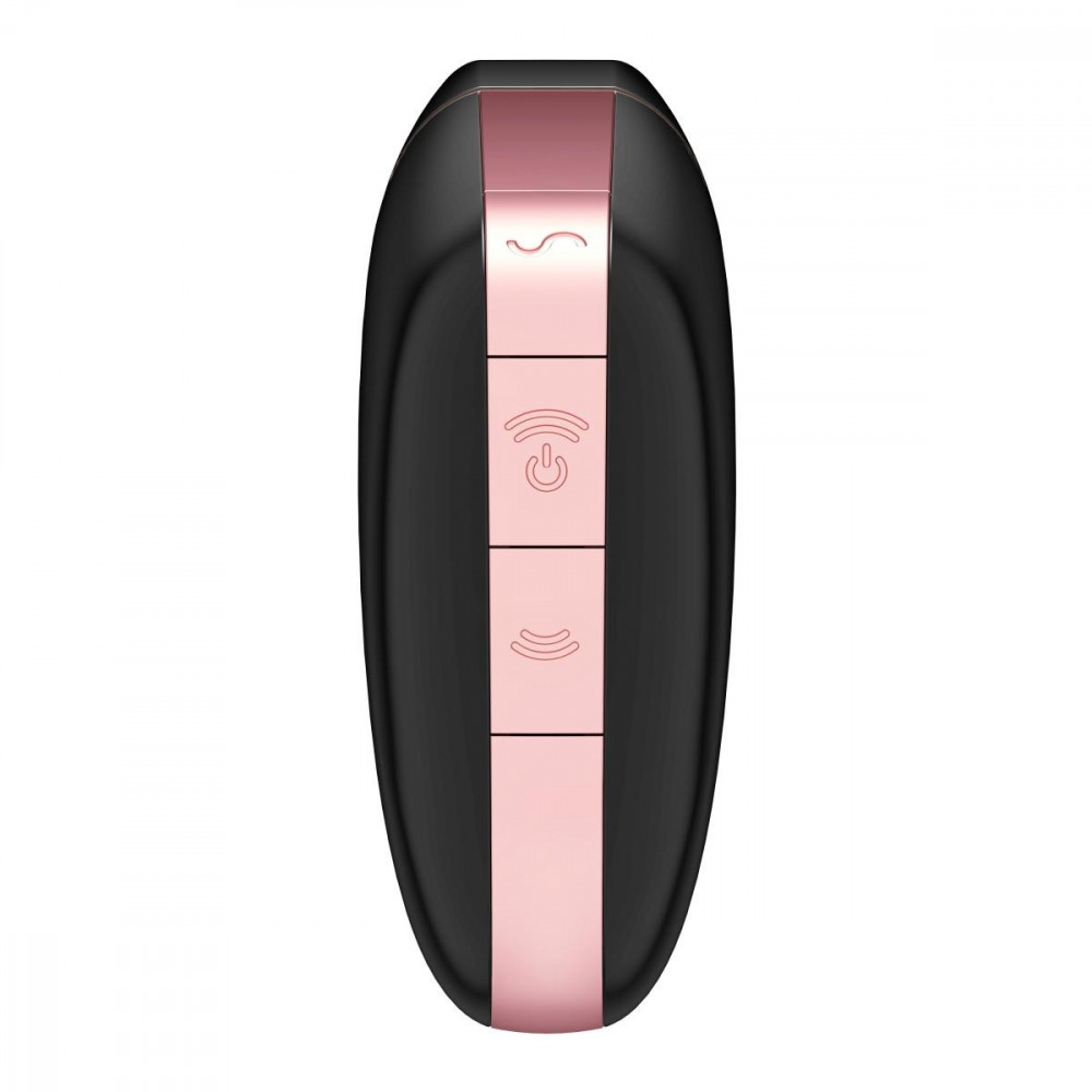 Вибропули и мини-вибраторы - Вакуумный стимулятор клитора Satisfyer Love Triangle Sucking, черный 5