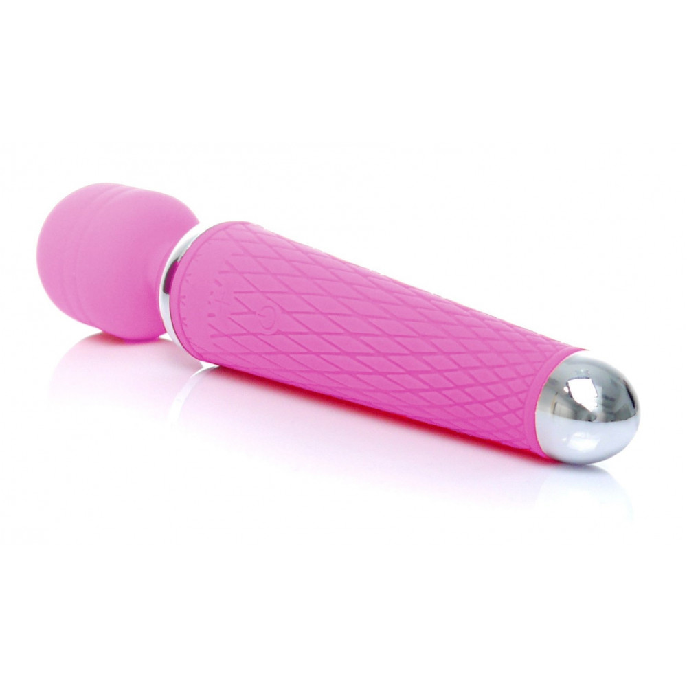 Вибратор - Вибромассажер Boss Series - Massager Power Wand USB Purple 16 Function, BS2200035 7