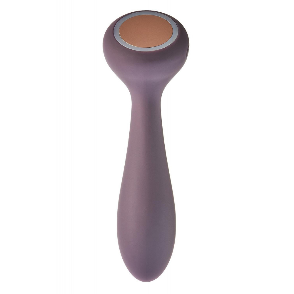 Разное - Вибромассажер двухсторонний с функцией нагрева Dream toys Royal Fantasies Panacea фиолетовый 2