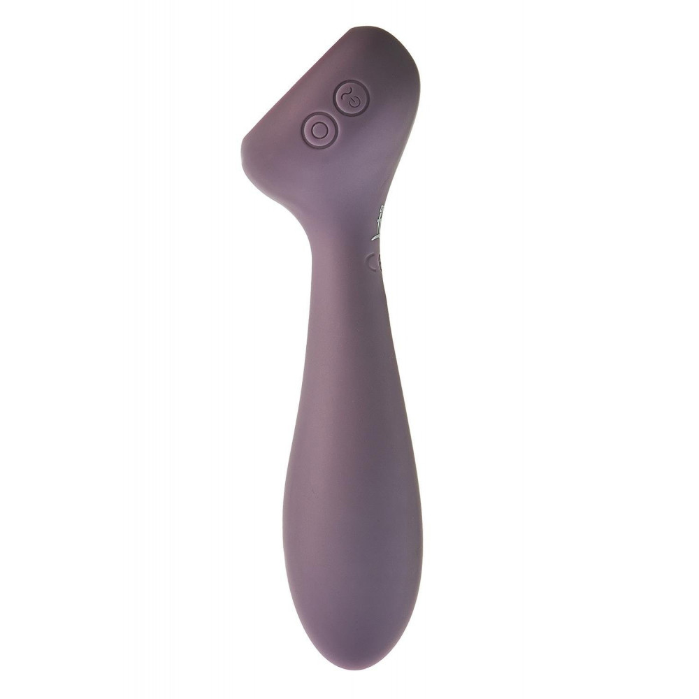 Разное - Вибромассажер двухсторонний с функцией нагрева Dream toys Royal Fantasies Panacea фиолетовый 4