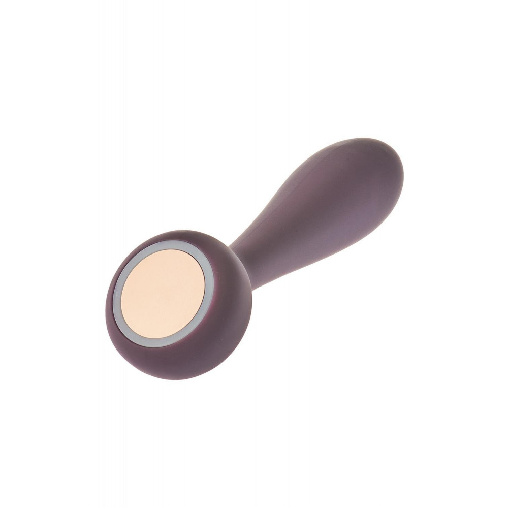 Разное - Вибромассажер двухсторонний с функцией нагрева Dream toys Royal Fantasies Panacea фиолетовый 6