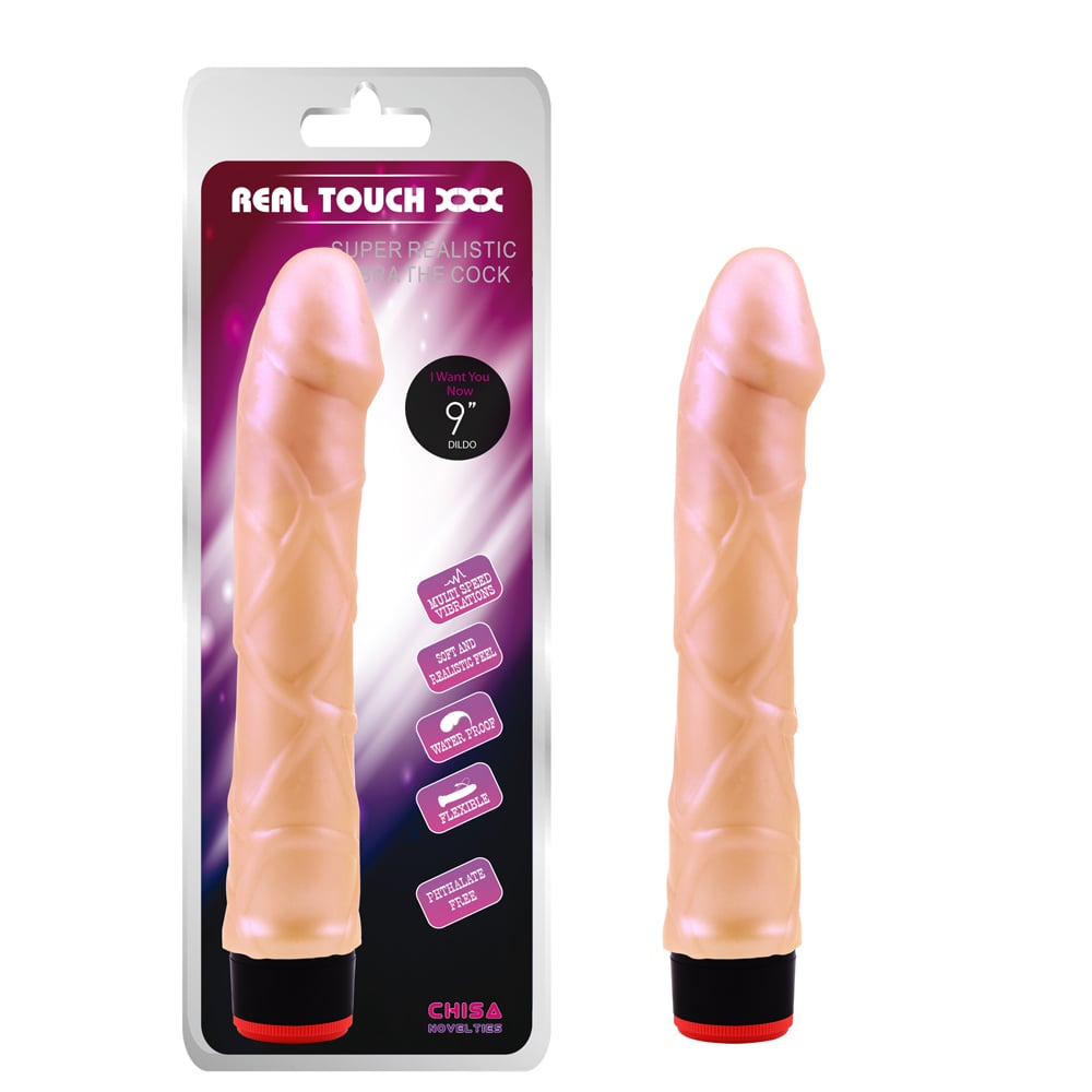  - Реалистичный вибратор Chisa Real Touch ХХХ бежевый