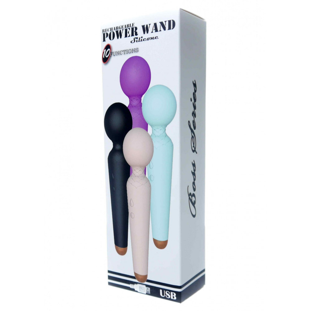 Різне - Вібромасажер мікрофон Power Wand, фіолетовий 2