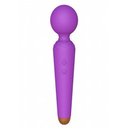 Вибромассажер микрофон Power Wand, фиолетовый