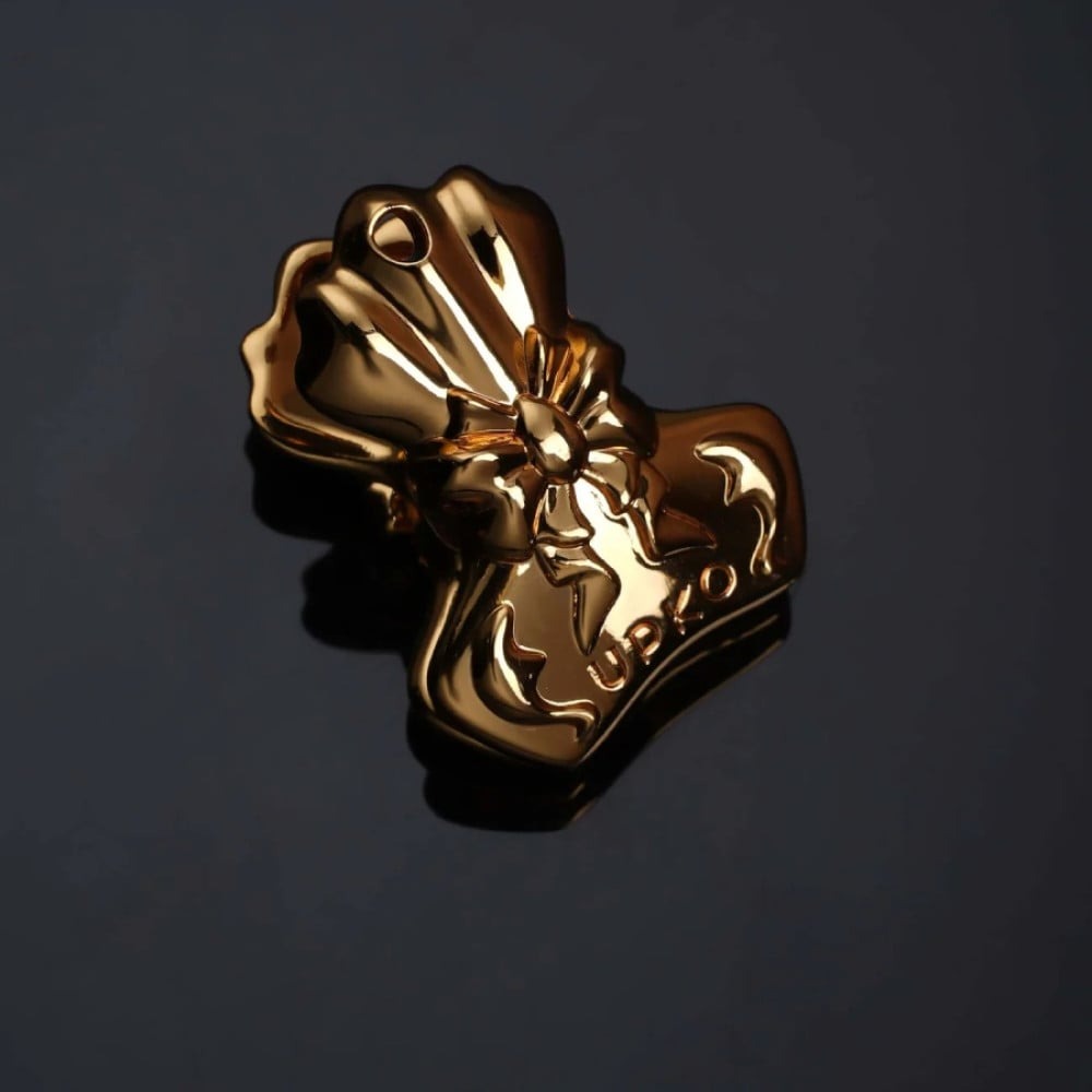 Різне - Затискачі для сосків UPKO Bowknot Nipple Clamps у вигляді бантиків, золотисті 4