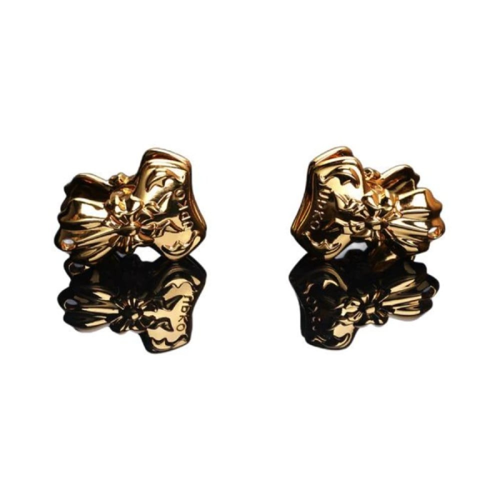 Різне - Затискачі для сосків UPKO Bowknot Nipple Clamps у вигляді бантиків, золотисті 6