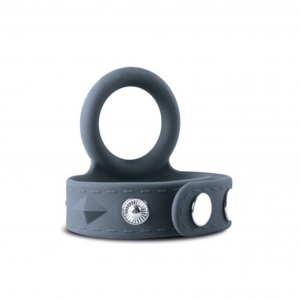 Эрекционное кольцо - Эрекционное кольцо Boners с ремешком для мошонки Boners Cock & Ball Strap S/M