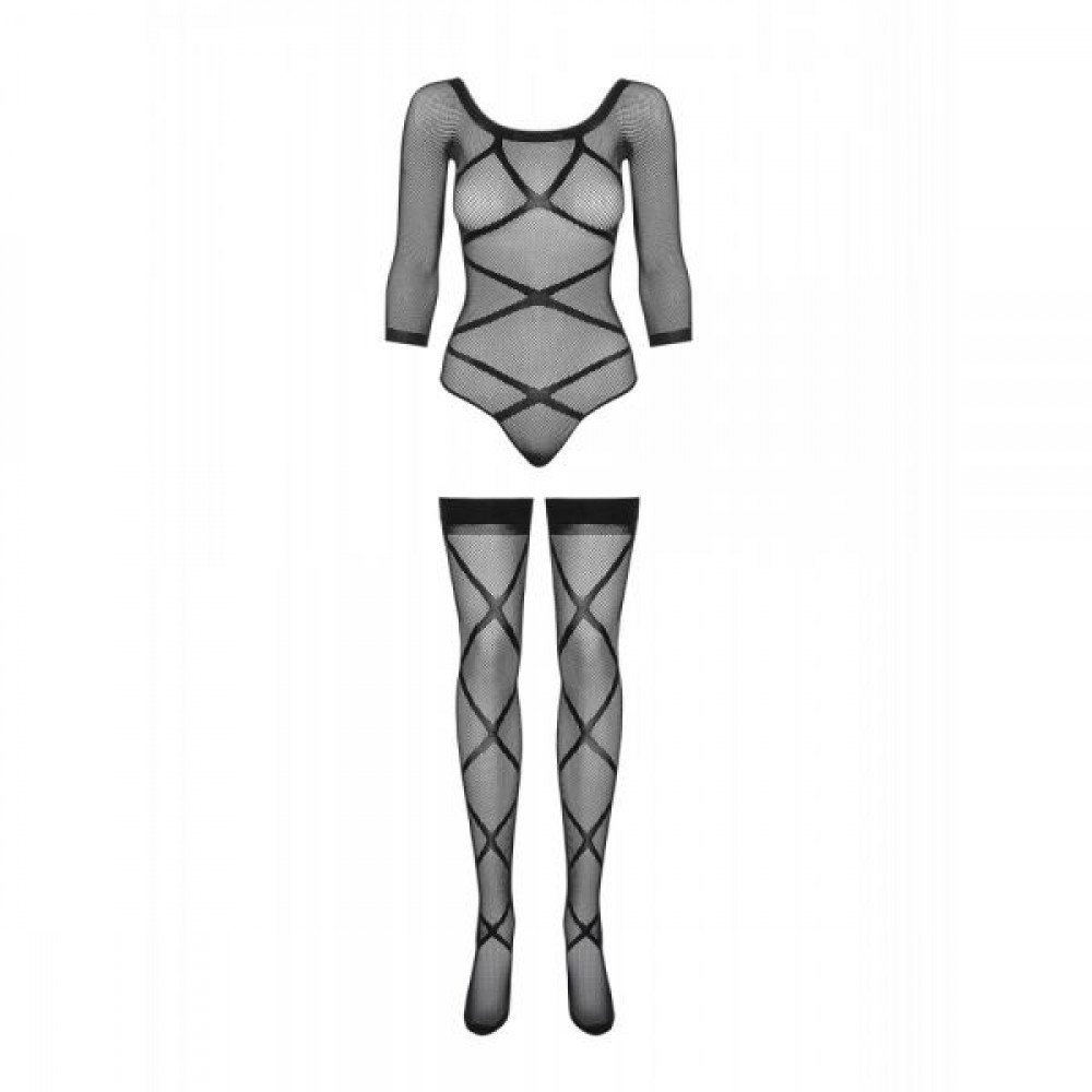 Эротическое белье - Комбинезон Obsessive Bodystocking G320 S/M/L 4