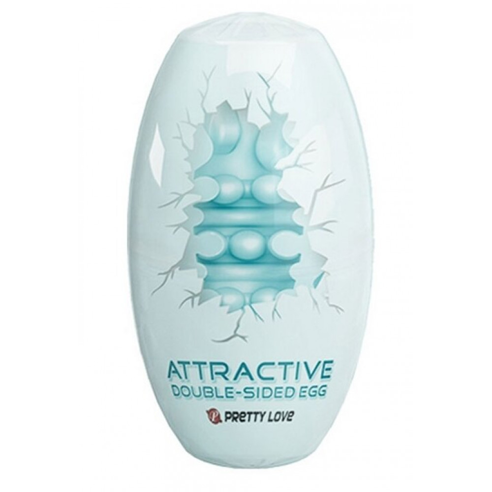 Мастурбаторы вагины - Мастурбатор яйцо Pretty Love - Attractive Double-Sided EGG, BI-014832-3 4