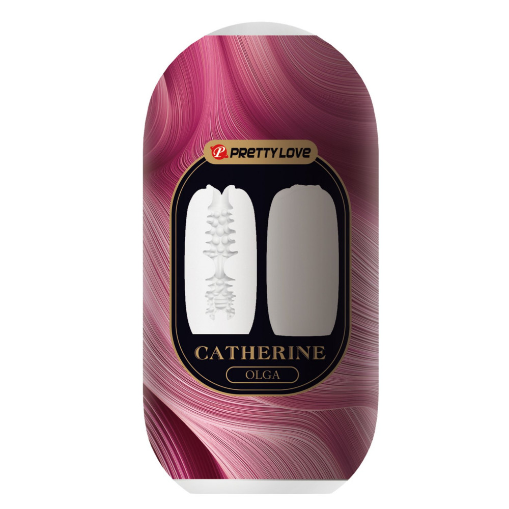 Різне - Мастурбатор яйце Pretty Love Catherine - Olga White, BI-014932-4-2 7