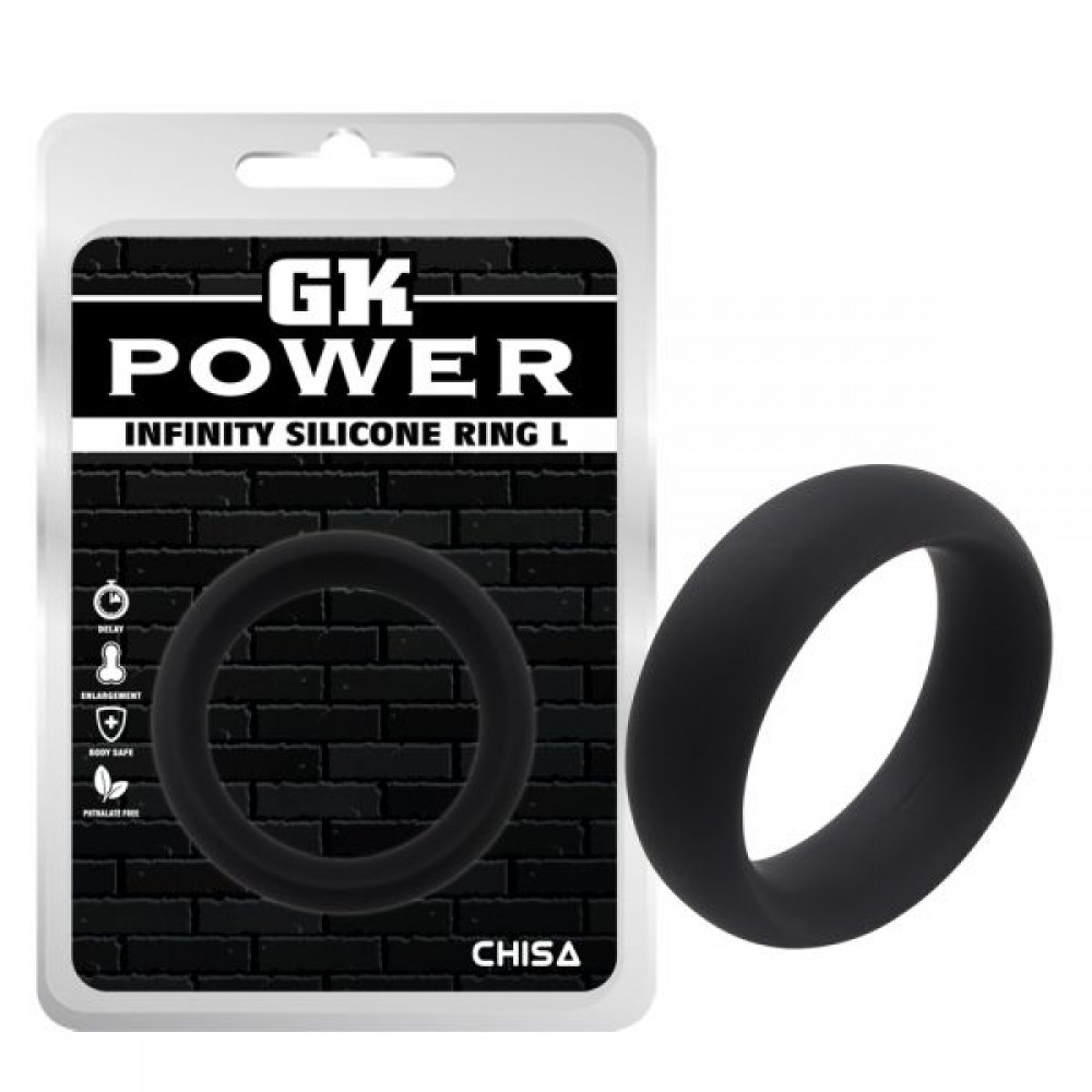 Эрекционное кольцо - Кольцо эрекционное GK Power Infinity Ring L