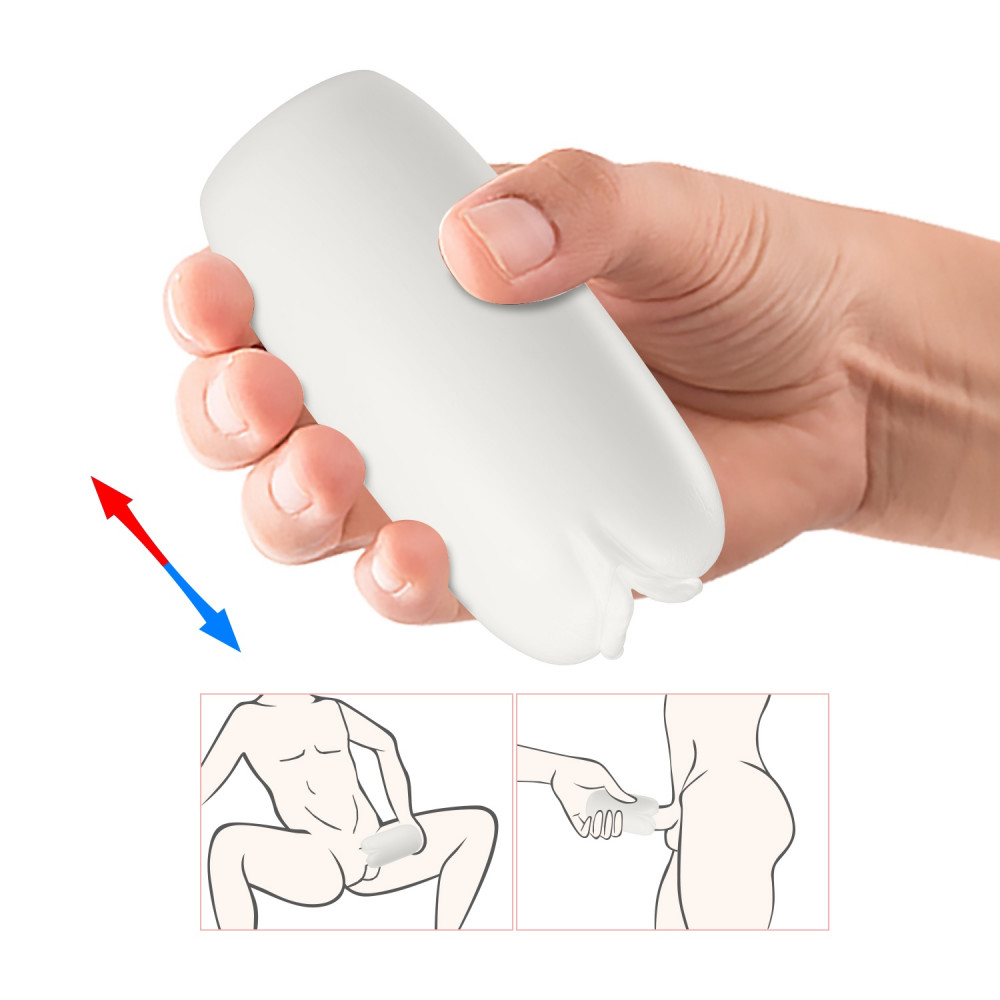 Різне - Мастурбатор яйце Pretty Love Catherine - Olga White, BI-014932-4-2 3