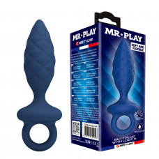 Анальна пробка MR.PLAY - Butt Plug with Loop Size M, BI-040215-MR