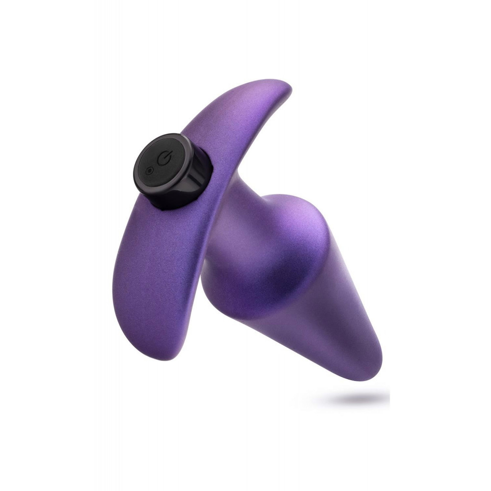 Секс игрушки - Анальная пробка с вибрацией Anal Adventures Blush, силиконовая, фиолетовая, 12.7 х 3.8 см 2