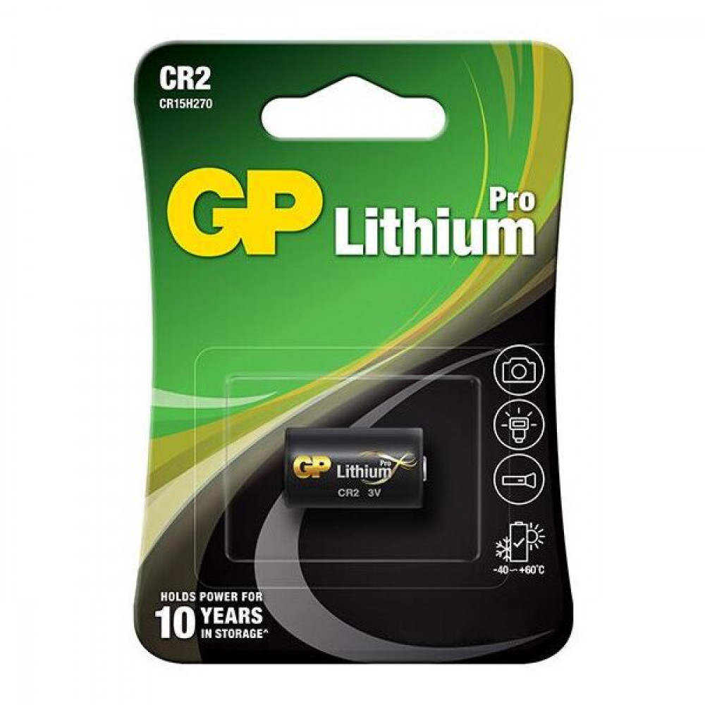 - Батарейка GP Lithium Pro CR2