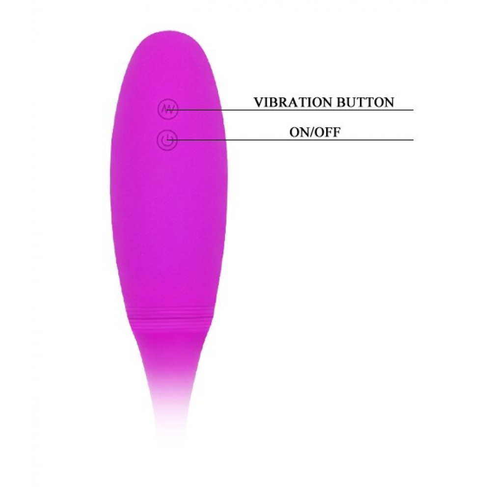 Вибратор - Гибкий вибростимулятор унисекс PRETTY LOVE - Snaky Vibe, BI-014327-1 3