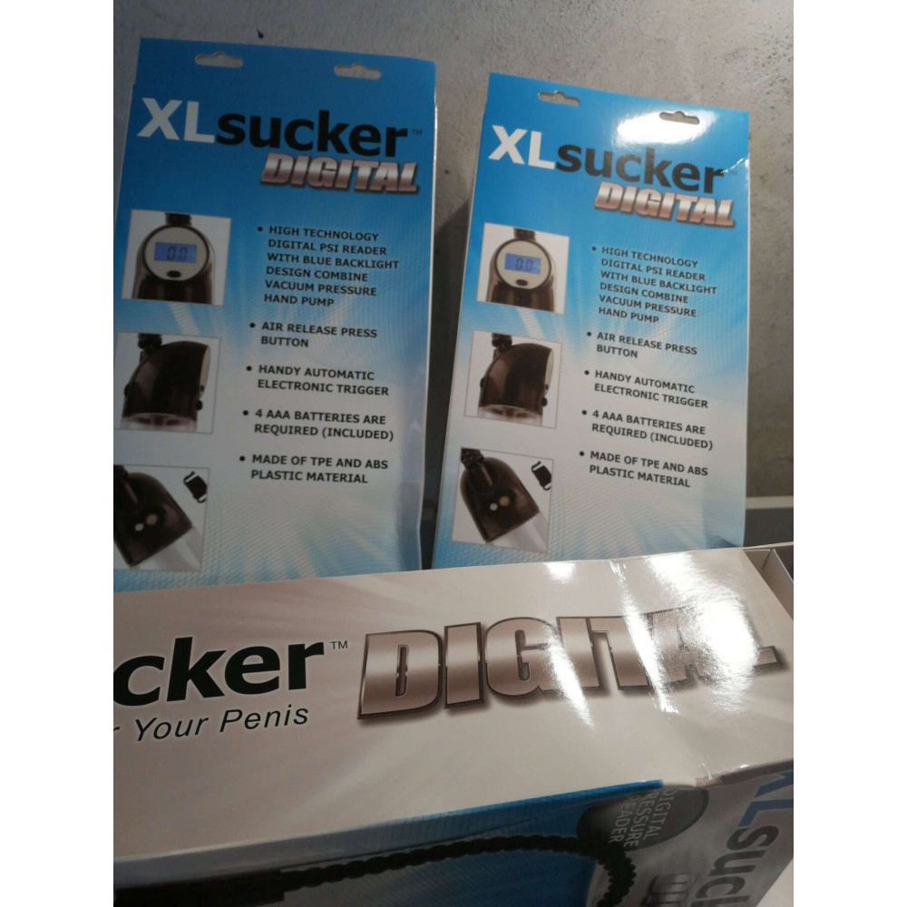 Секс игрушки - Вакуумная помпа XLsucker Digital с электронным манометром (мятая упаковка!!!) 3